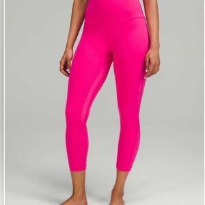 Lululemon Athletica Sonic Pink Align Leggings